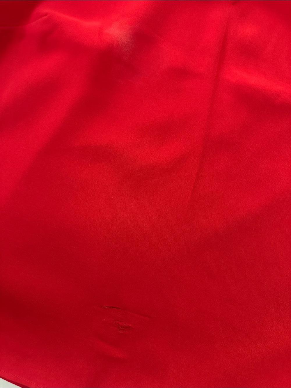 H&M Red V-Neck Ruffle Strap Camisole - Picture 2 of 4